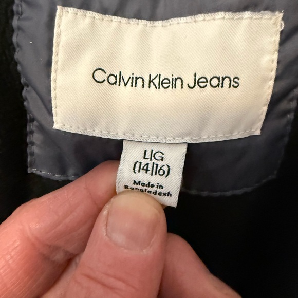 Calvin Klein Gray Puffer Jacket - Picture 10 of 11